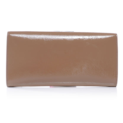 Saint Laurent Patent Belle de Jour Clutch Nude 3 of 7