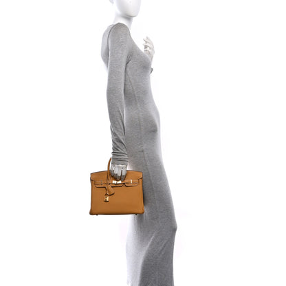 Hermes Togo Birkin 25 Natural Sable 2 of 10