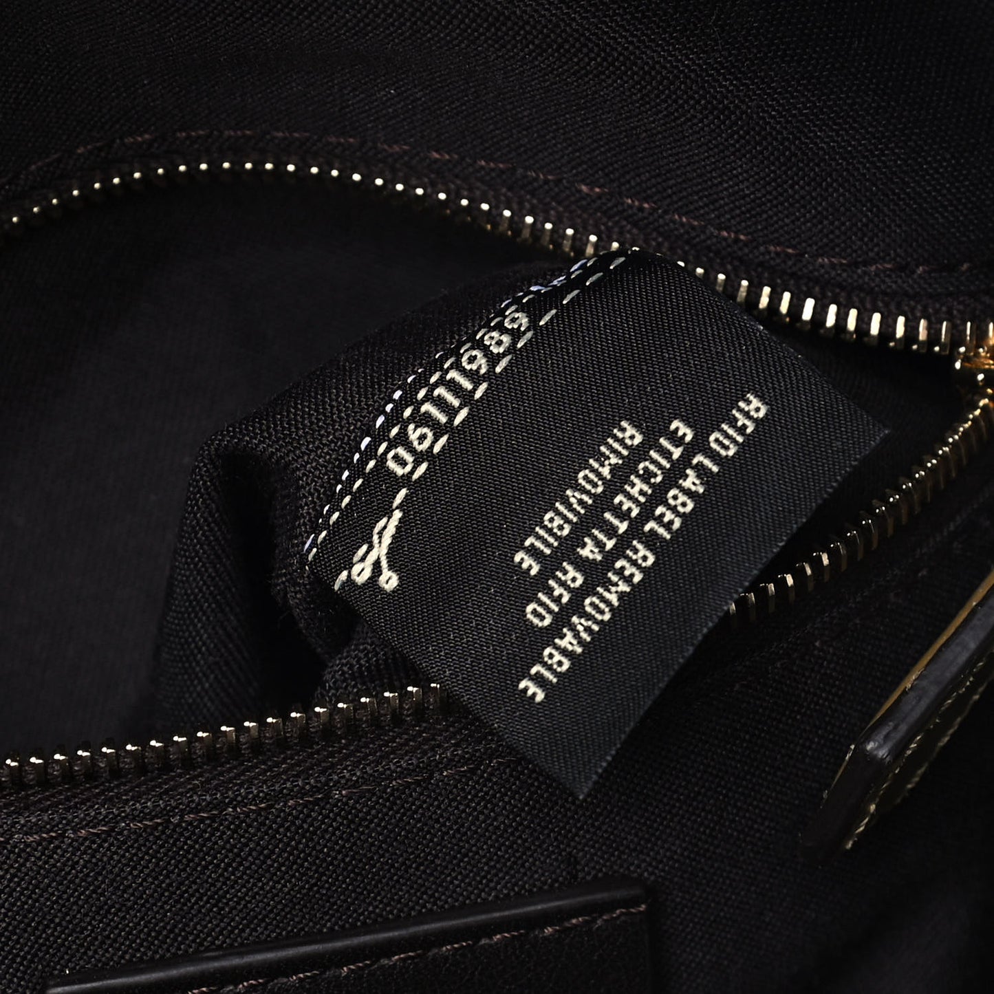 Velvet Vitello Century FF Embossed Mini Backpack Camaleonte