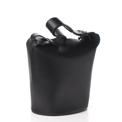 Burberry Supple Calfskin Large Bucket Black 3 of 10