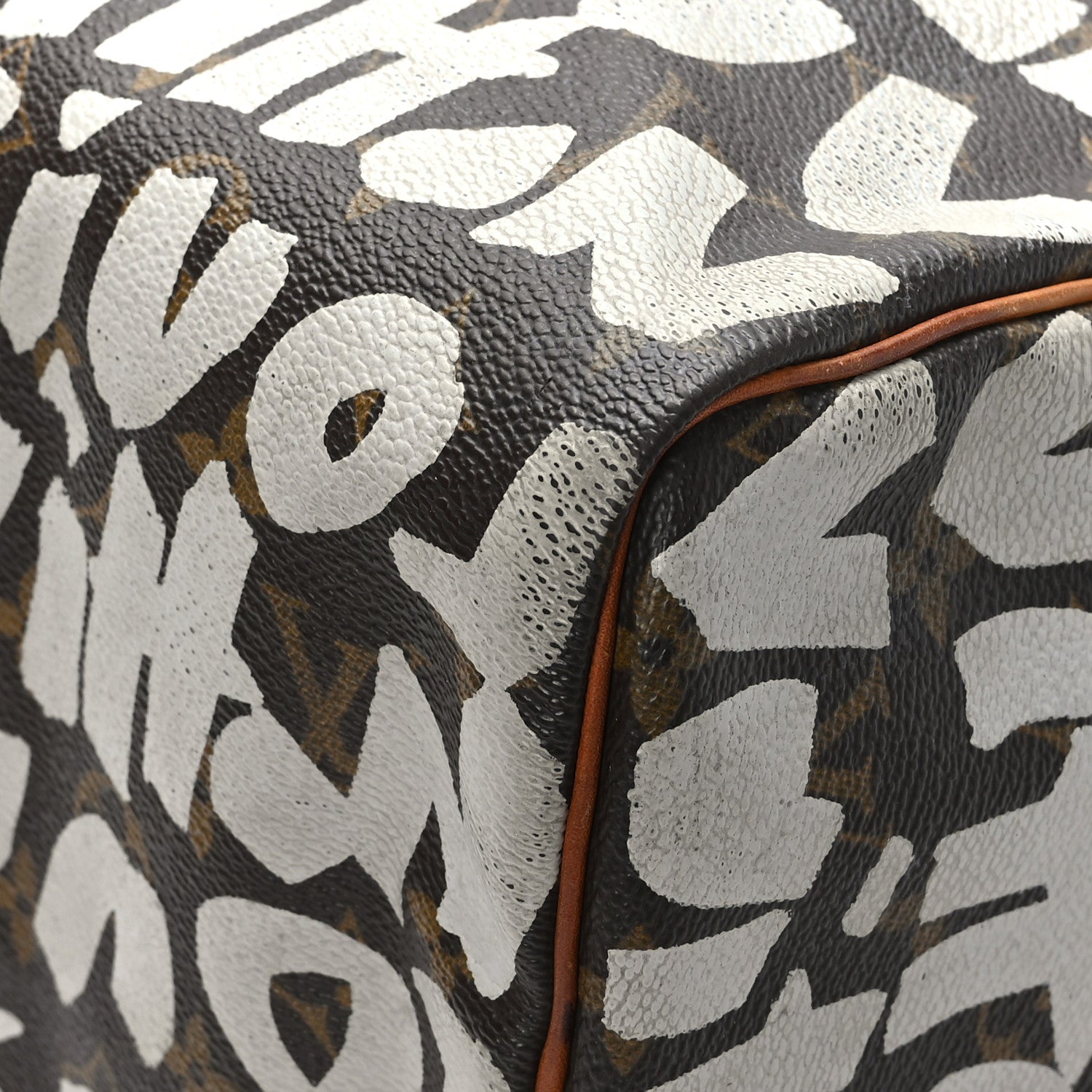 Louis Vuitton Monogram Graffiti Speedy 30 Silver 9 of 13