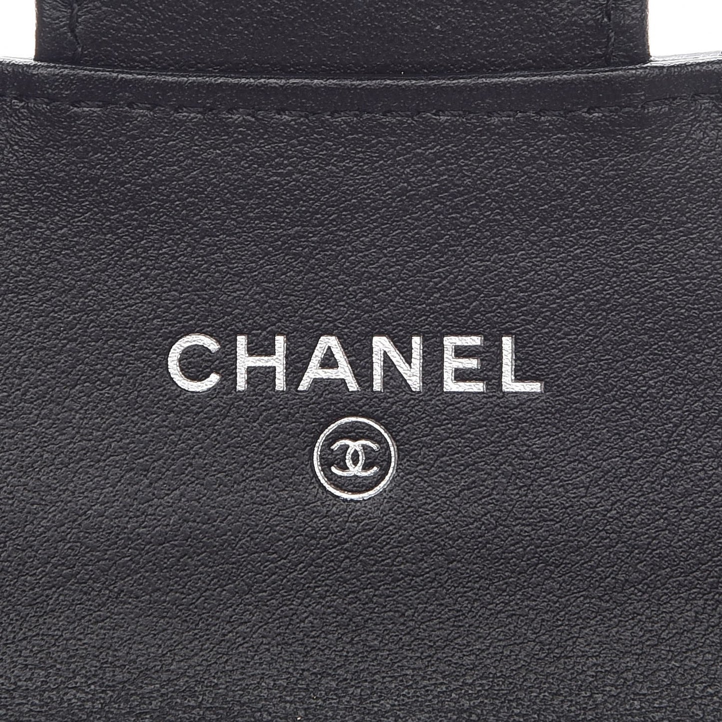 Aged Calfskin Quilted Reissue Flap Card Holder So Black