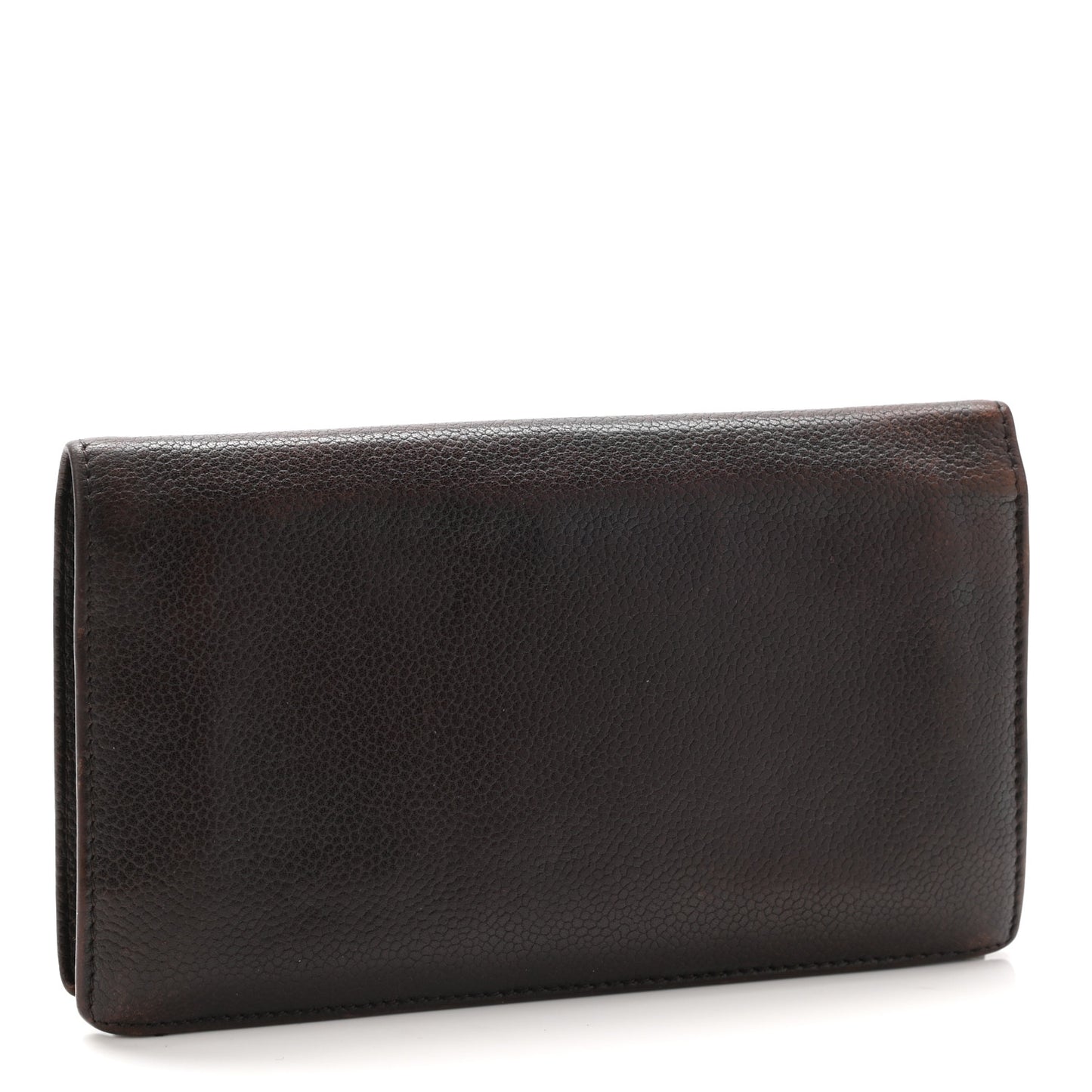 Caviar Timeless CC Yen Wallet Brown