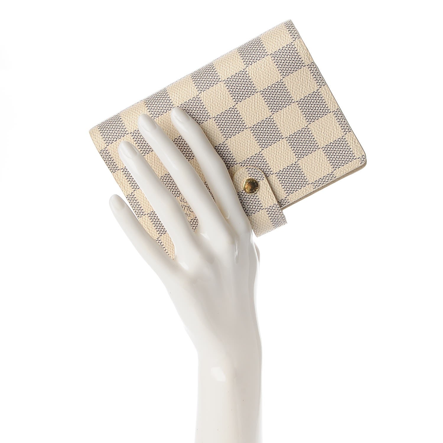 Louis Vuitton Damier Azur Small Ring Agenda Cover 2 of 7