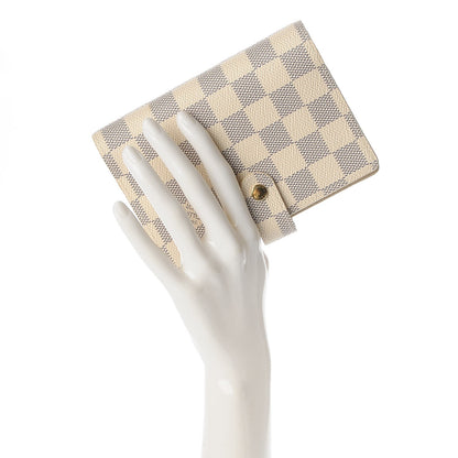 Louis Vuitton Damier Azur Small Ring Agenda Cover 2 of 7
