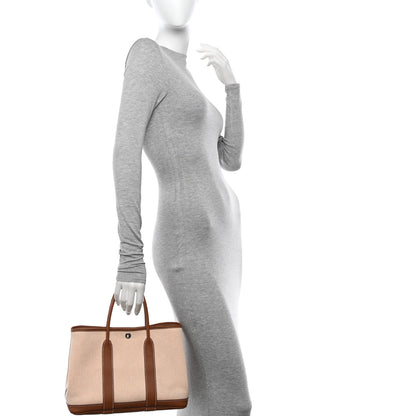 Hermes Toile Negonda Garden Party 30 TPM Gold 3 of 10