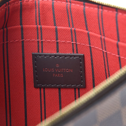 Louis Vuitton Damier Ebene Neverfull MM GM Pochette 6 of 8