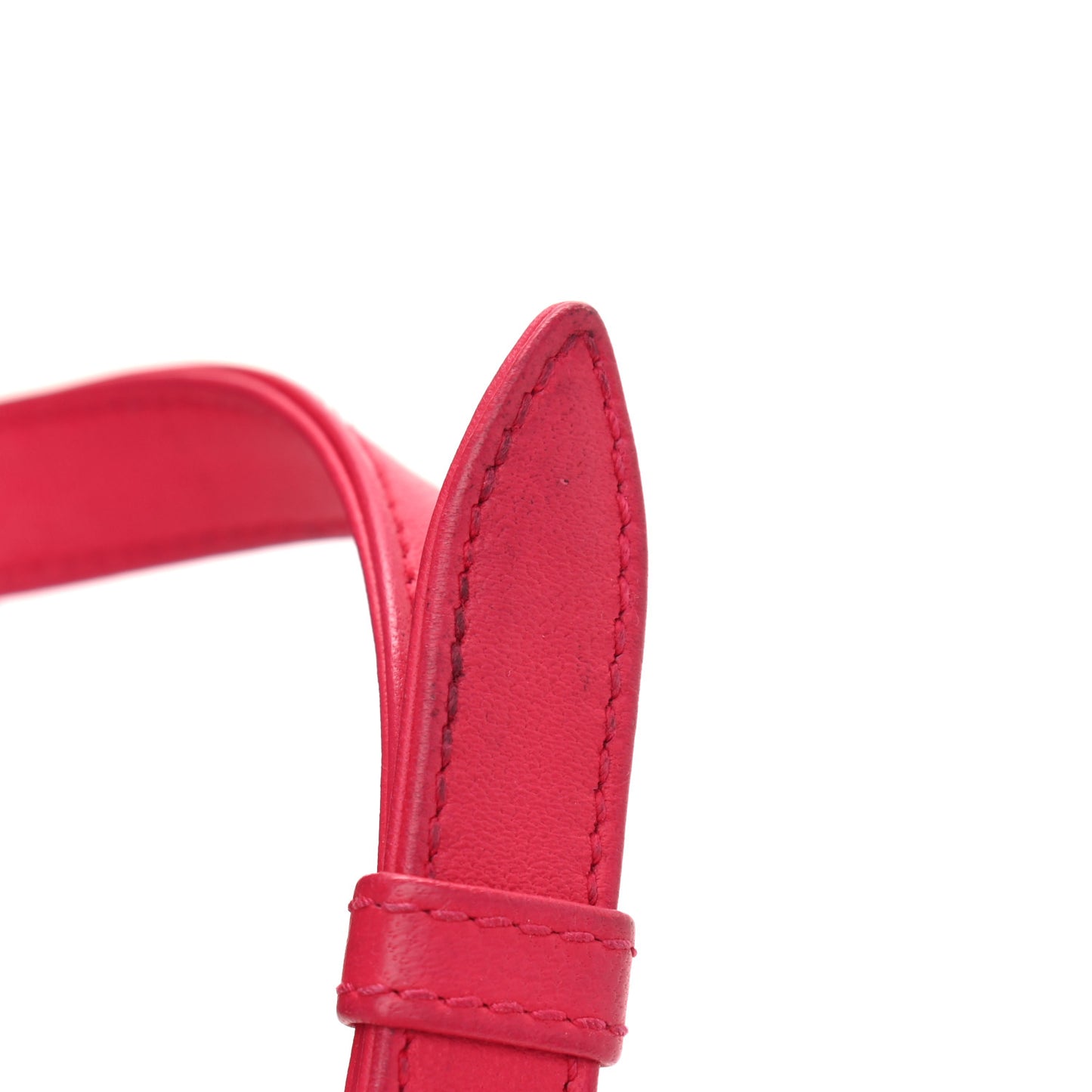 Lambskin Cannage Mini Lady Dior Fuchsia