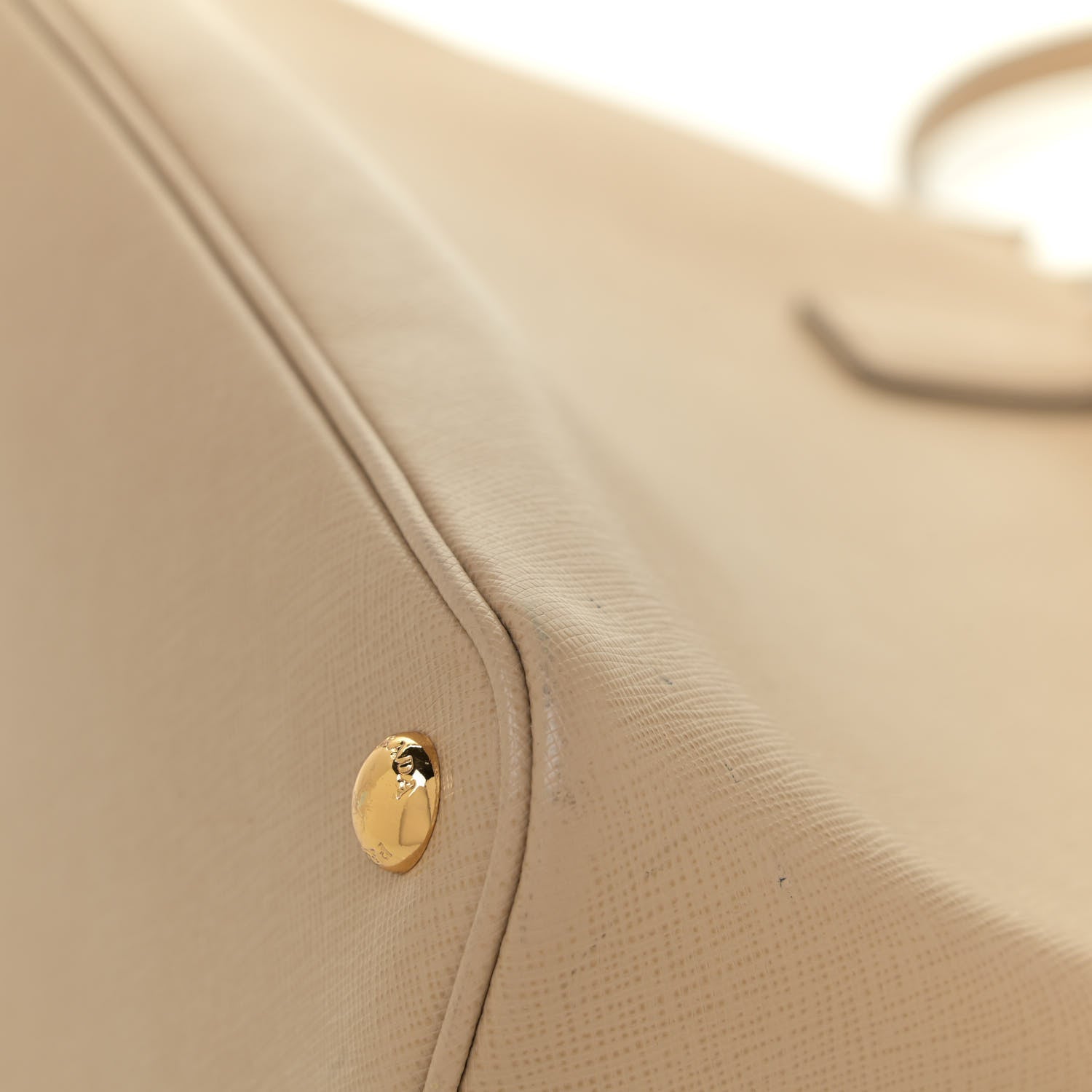 Prada Saffiano Lux Medium Promenade Tote Sabbia 9 of 11