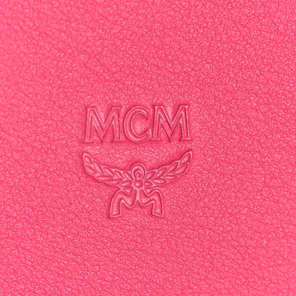 MCM Calfskin Ottomar Monogram Small Soft Berlin Crossbody Teaberry 6 of 8