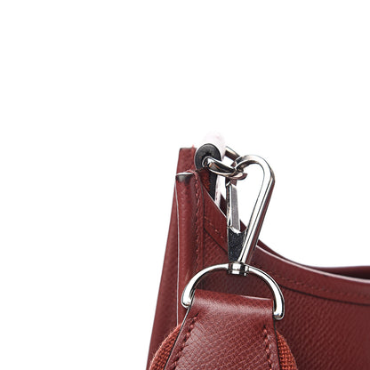 Hermes Epsom Evelyne III GM Rouge H 12 of 19
