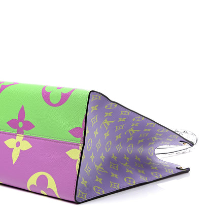 Louis Vuitton Monogram Giant Onthego GM Pink Lilac 8 of 9