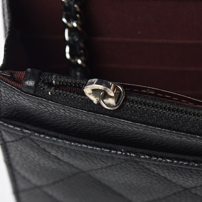 Chanel Caviar Quilted Wallet On Chain WOC Black 13 of 19