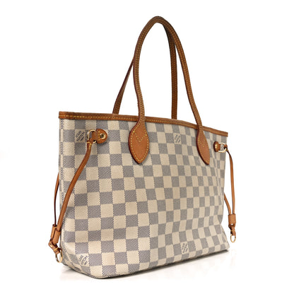 Louis Vuitton Damier Azur Neverfull PM 3 of 10