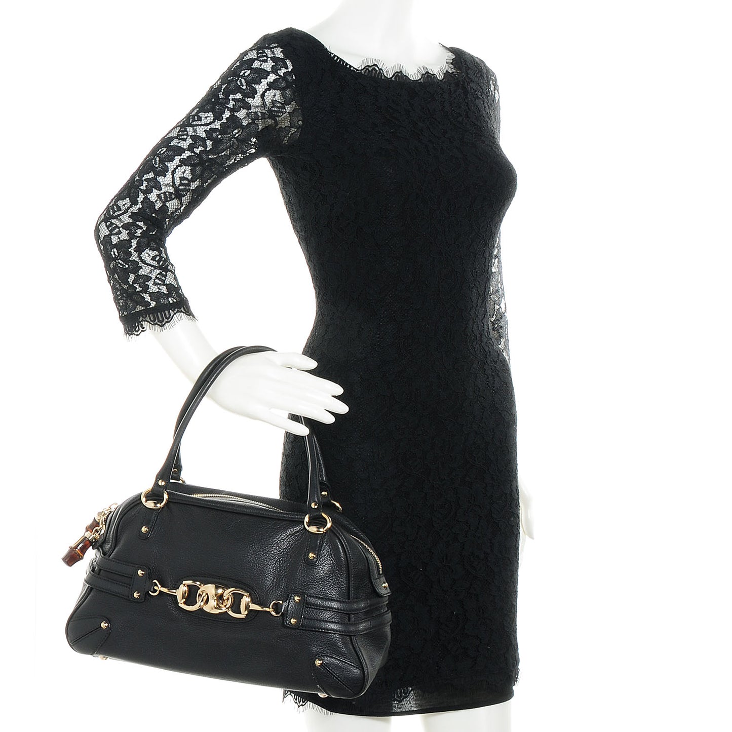 Leather Wave Boston Black