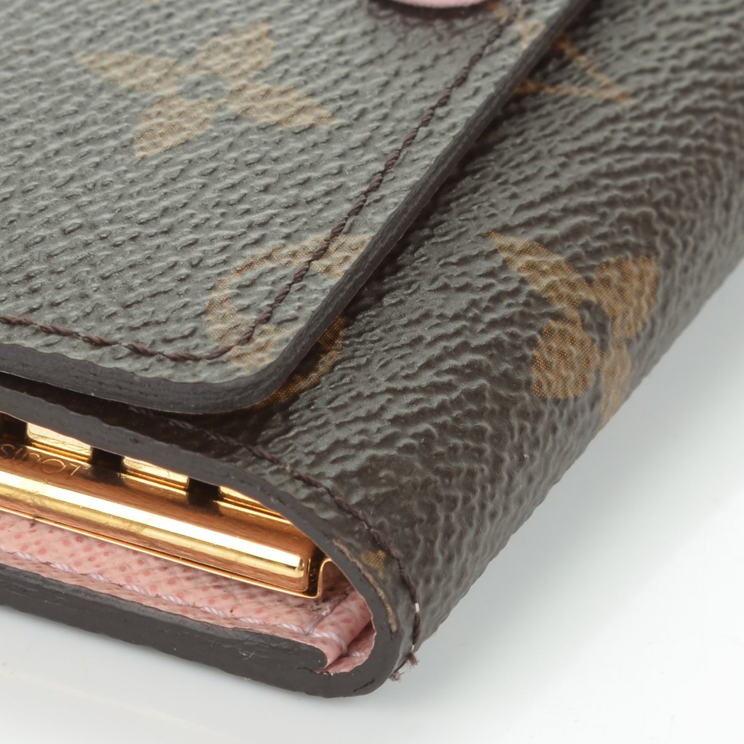 Monogram Multicles 6 Key Holder Rose Ballerine