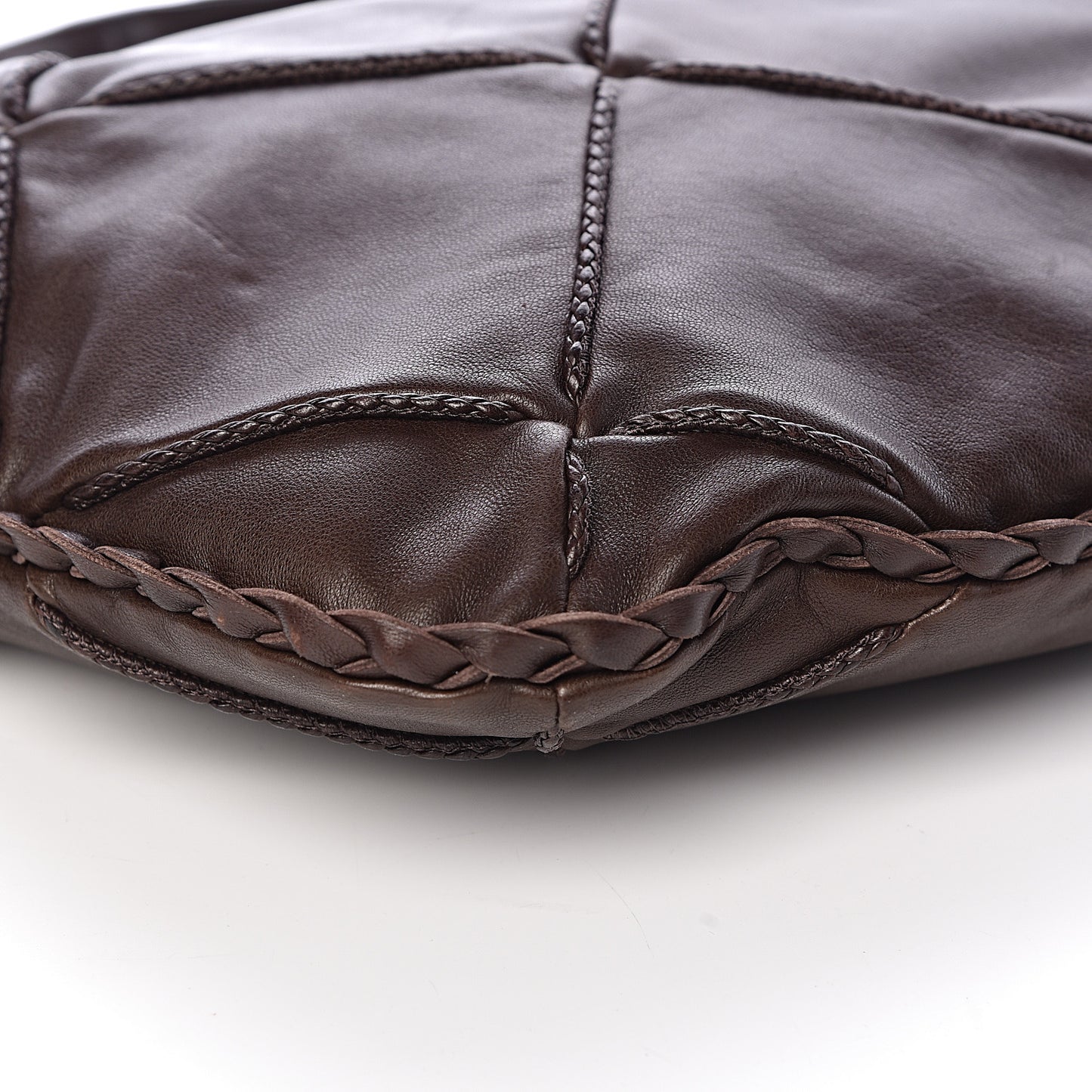 Nappa Quilted Medium Veneta Hobo Ebano