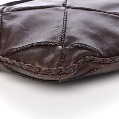 Bottega Veneta Nappa Quilted Medium Veneta Hobo Ebano 7 of 9