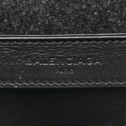 Balenciaga Felt Calfskin Papier A4 Tote Grey Black 6 of 15