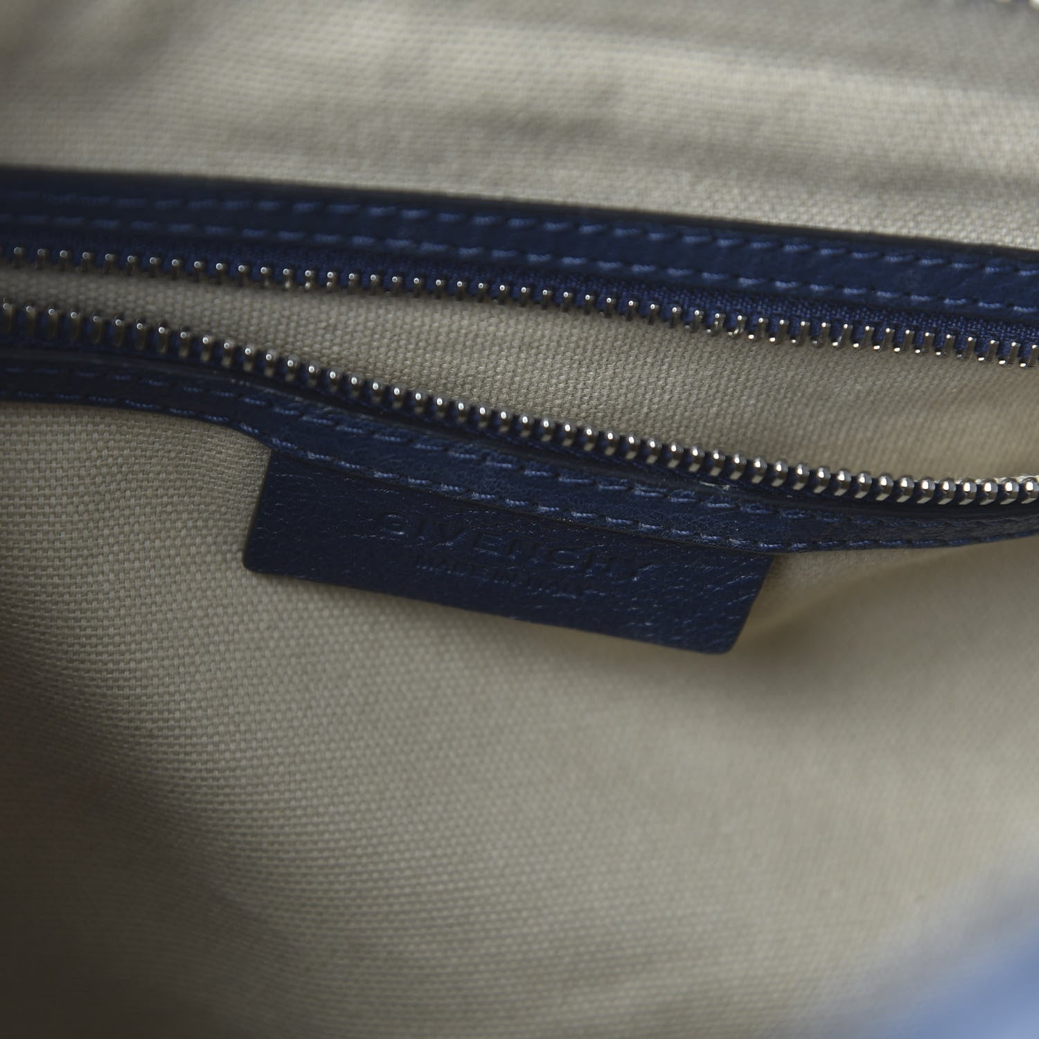 Givenchy Sugar Goatskin Medium Antigona Deep Blue 8 of 10