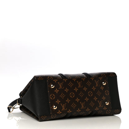 Louis Vuitton Monogram Soufflot MM Black 3 of 9