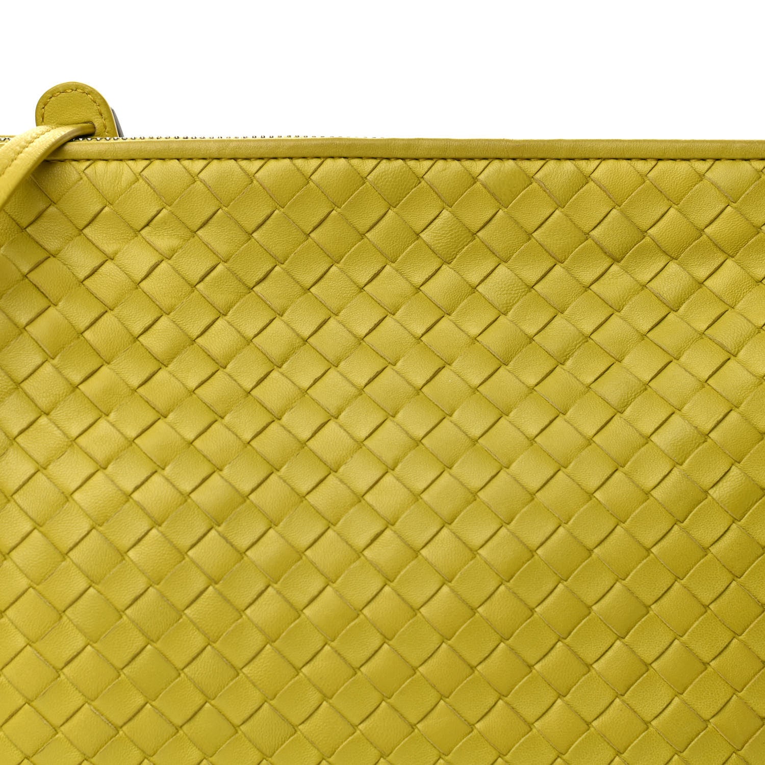 Bottega Veneta Nappa Intrecciato Large Nodini Crossbody Messenger Kiwi 7 of 10