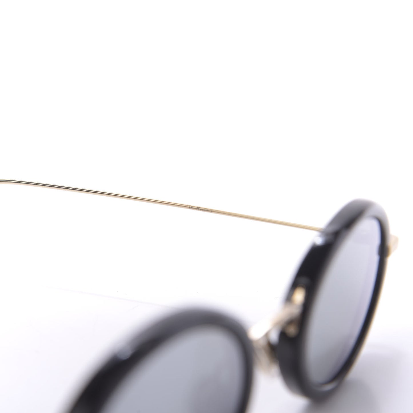 Hypnotic 2 Round Sunglasses Gold Black