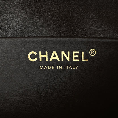 Chanel Suede Calfskin Small Souplissimo Maxi Flap Dark Brown 6 of 11