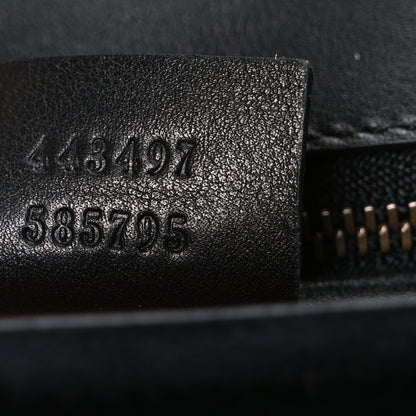 Gucci Velvet Matelasse Small GG Marmont Shoulder Bag Black 7 of 10