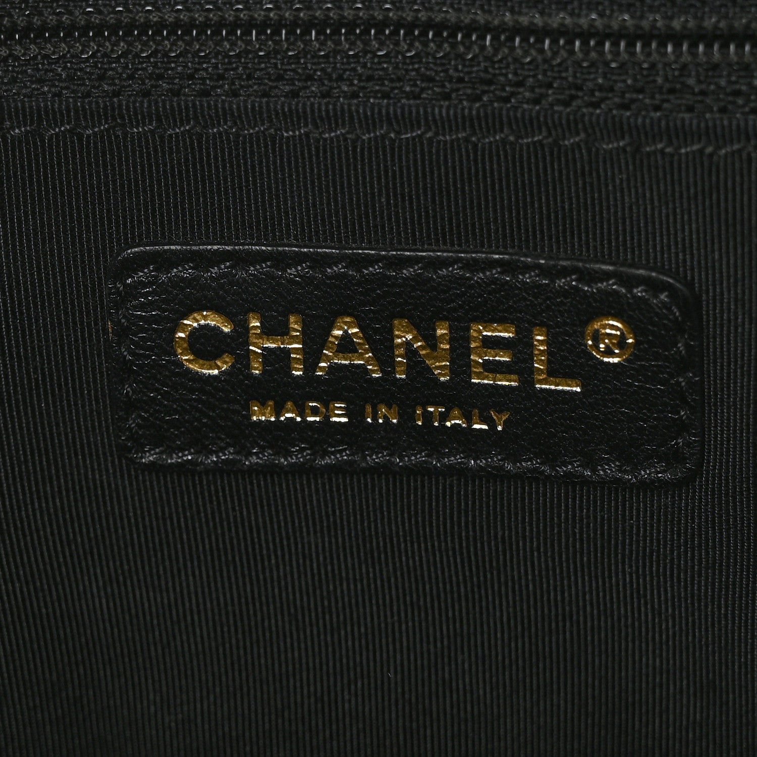 Chanel Caviar Quilted Grand Shopping Tote GST Black 7 of 11