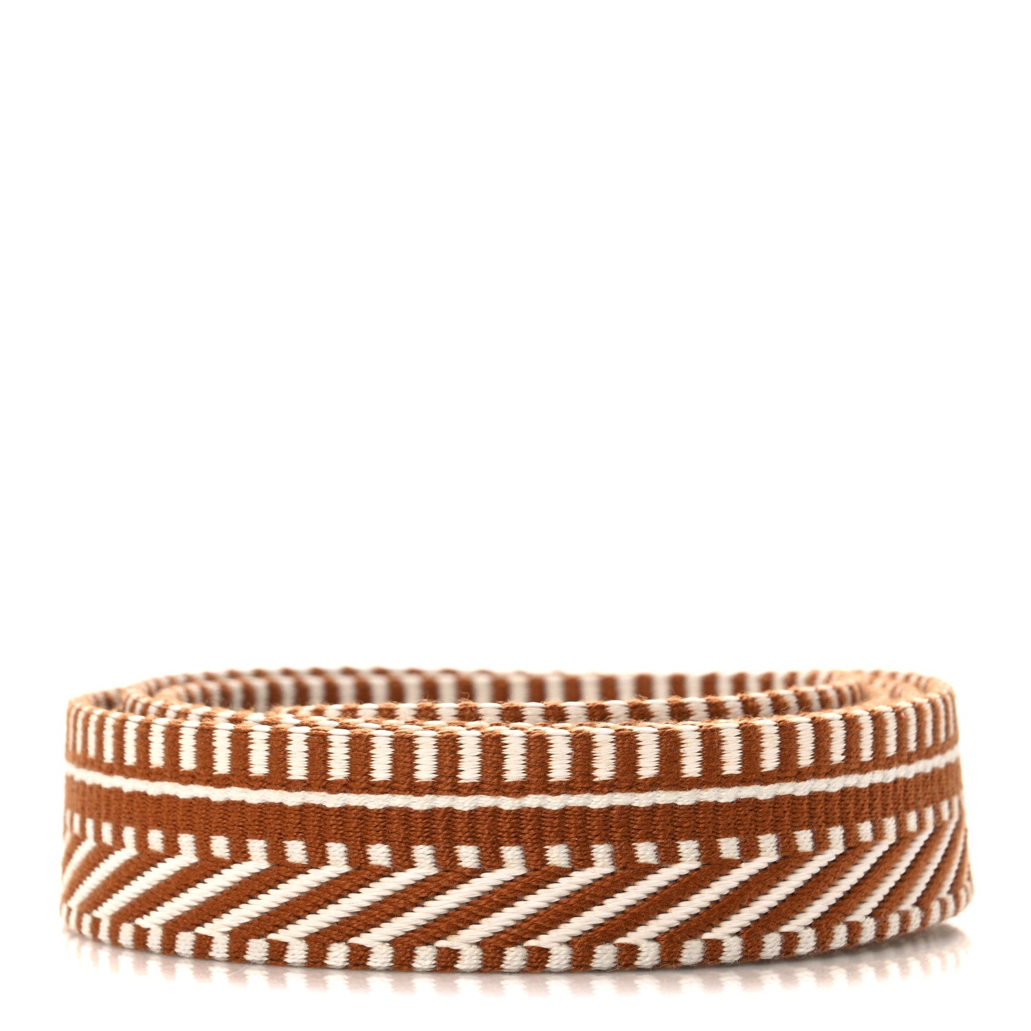 Hermes Toile Swift 25mm Sangle Cavale Shoulder Strap Ecru Beige Gold 2 of 5