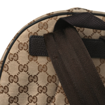 Gucci Monogram Travel Backpack Dark Brown 10 of 10