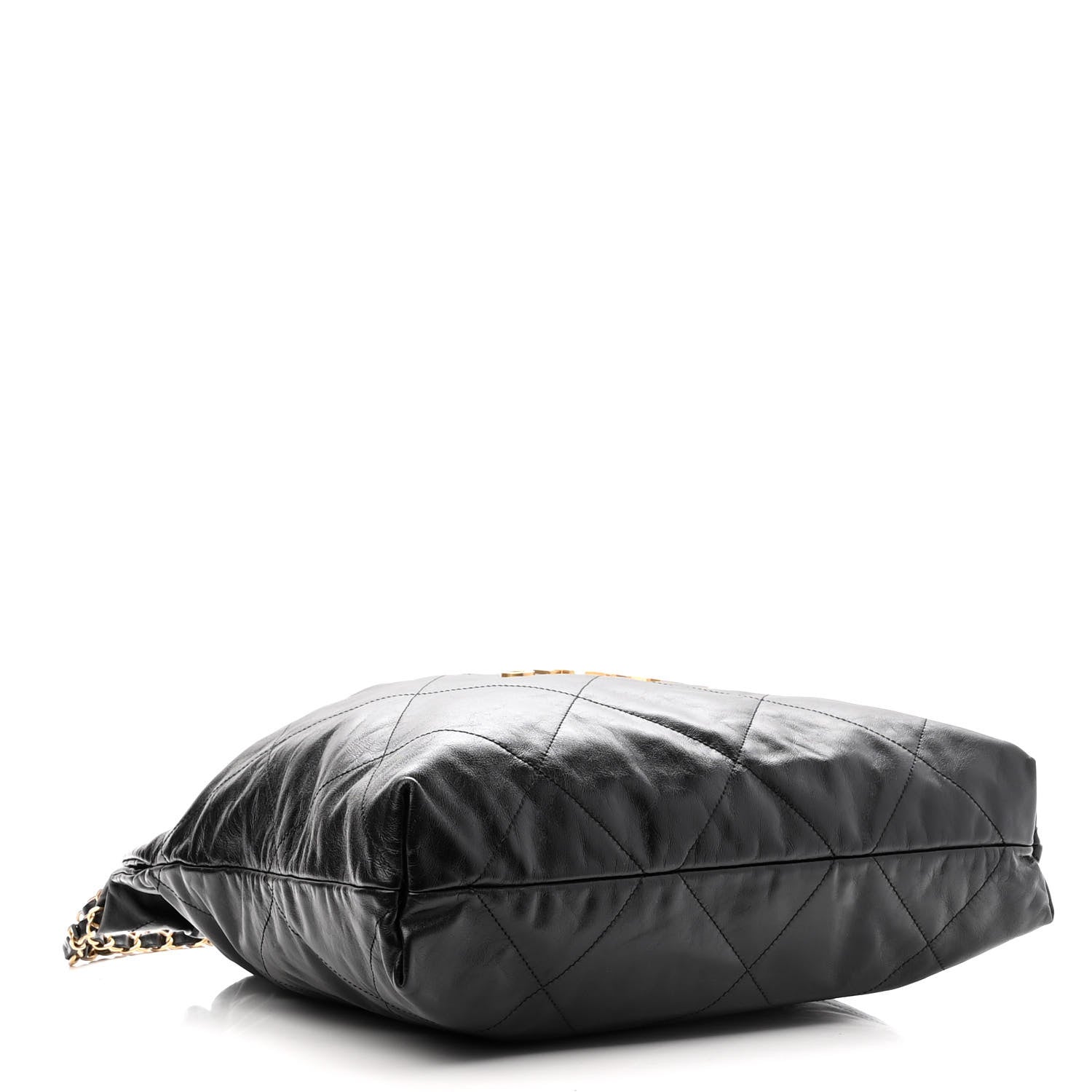 Chanel Shiny Calfskin Quilted Chanel 22 Black 4 of 10