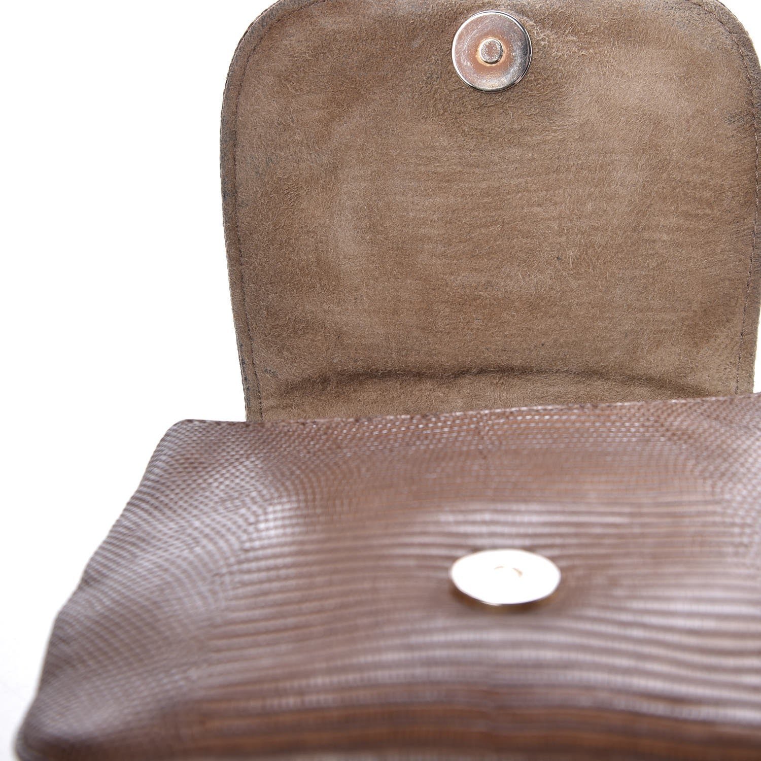 Gucci Lizard Small 1973 Chain Shoulder Bag Brown 7 of 11