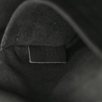 Louis Vuitton Monogram Flower Zipped Tote MM Black 7 of 10