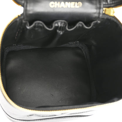 Chanel Caviar Vanity Cosmetic Case Black 5 of 10