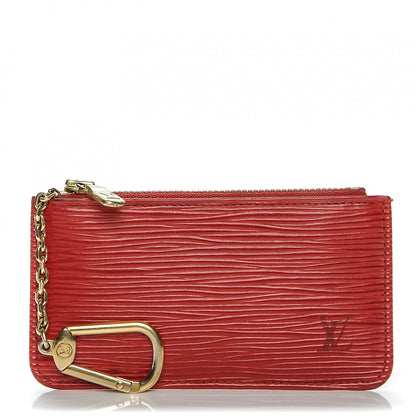 Louis Vuitton Epi Key Pouch Castillan Red 1 of 6