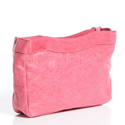 Balenciaga Agneau Porte Toilette Makeup Clutch Framboise 6 of 13