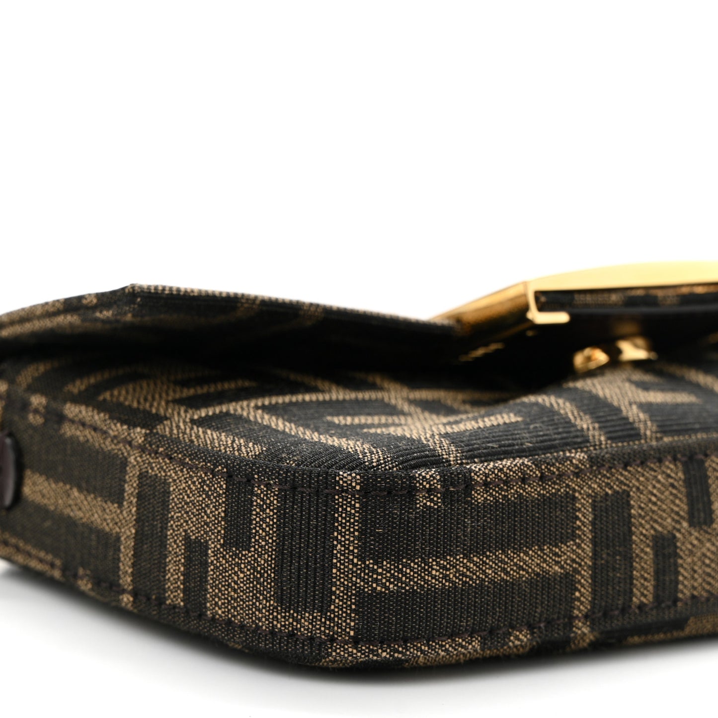Fabric Jacquard FF 1974 Phone Baguette Tobacco Moro