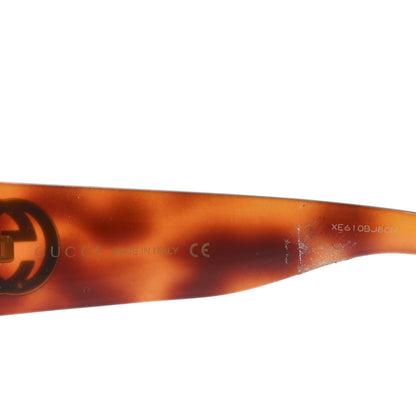 Gucci Acetate Square Frame Sunglasses GG0142SA Tortoise Tortoise 5 of 7