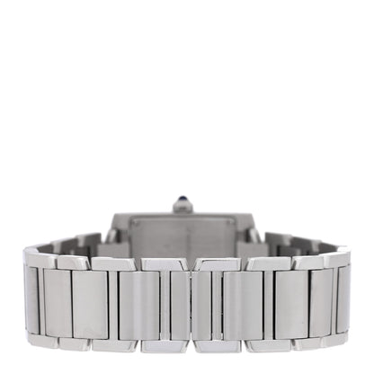Cartier Stainless Steel 25mm Tank Francaise Quartz Watch 3 of 4