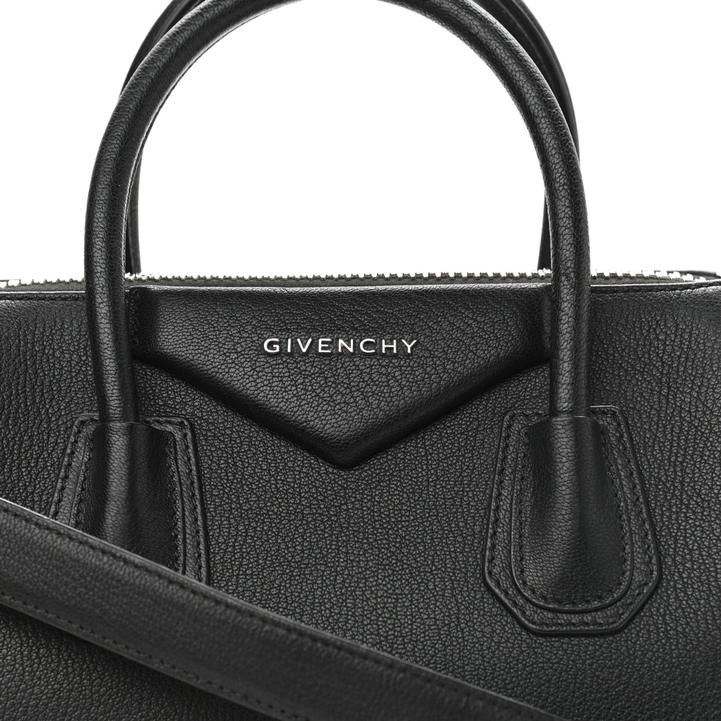 Sugar Goatskin Small Antigona Black