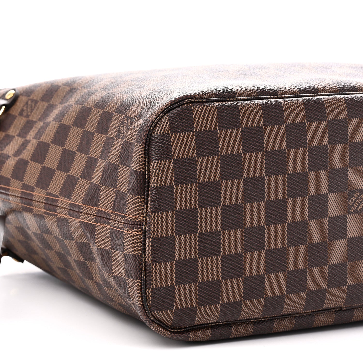 Louis Vuitton Damier Ebene Neo Neverfull MM Rose Ballerine 8 of 10