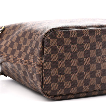 Louis Vuitton Damier Ebene Neo Neverfull MM Rose Ballerine 8 of 10