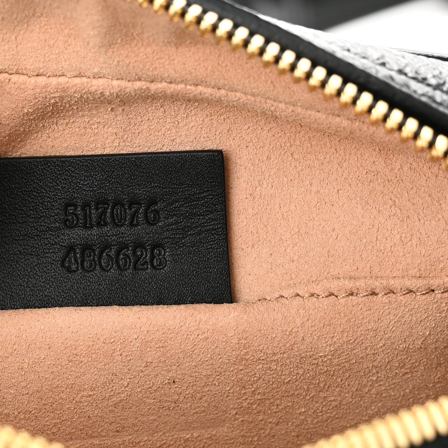 Gucci Suede Small Ophidia Belt Bag 95 38 Black 7 of 10