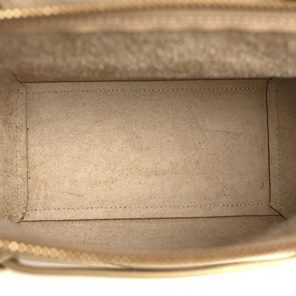 Celine Laminated Calfskin Nano Belt Bag Gold 5 of 13