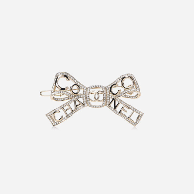 product image of Chanel hair clip bow FASHIONPHILE