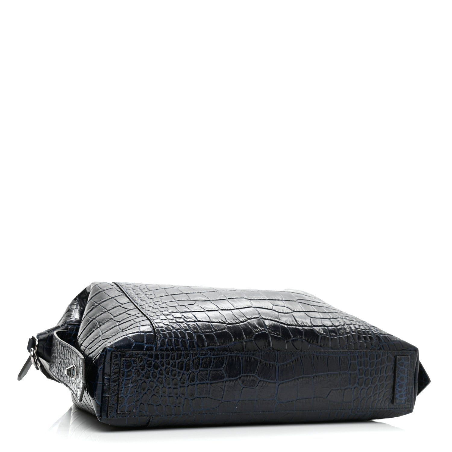 Givenchy Calfskin Crocodile Embossed Medium Soft Antigona Navy 3 of 7