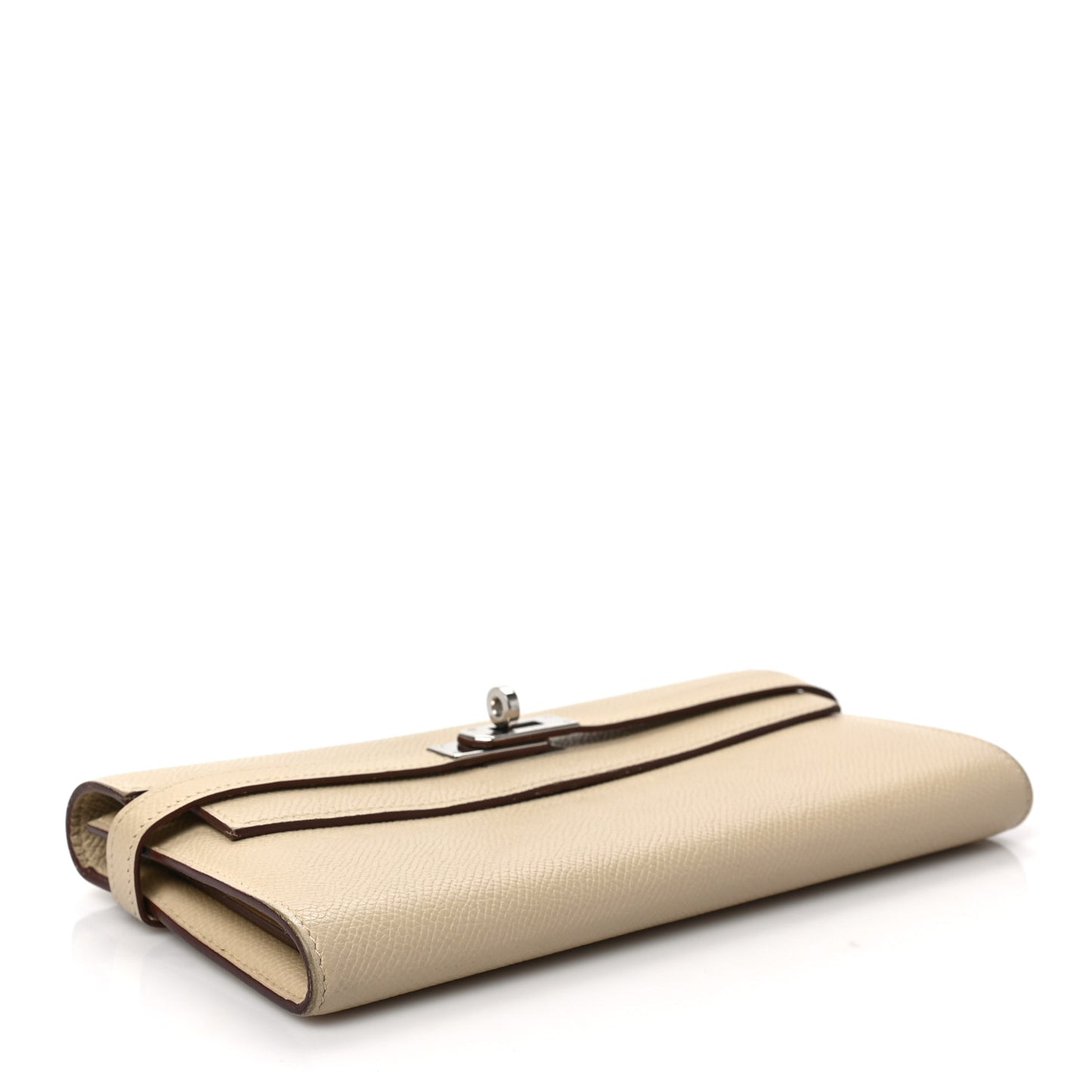 Epsom Kelly Longue Wallet Argile
