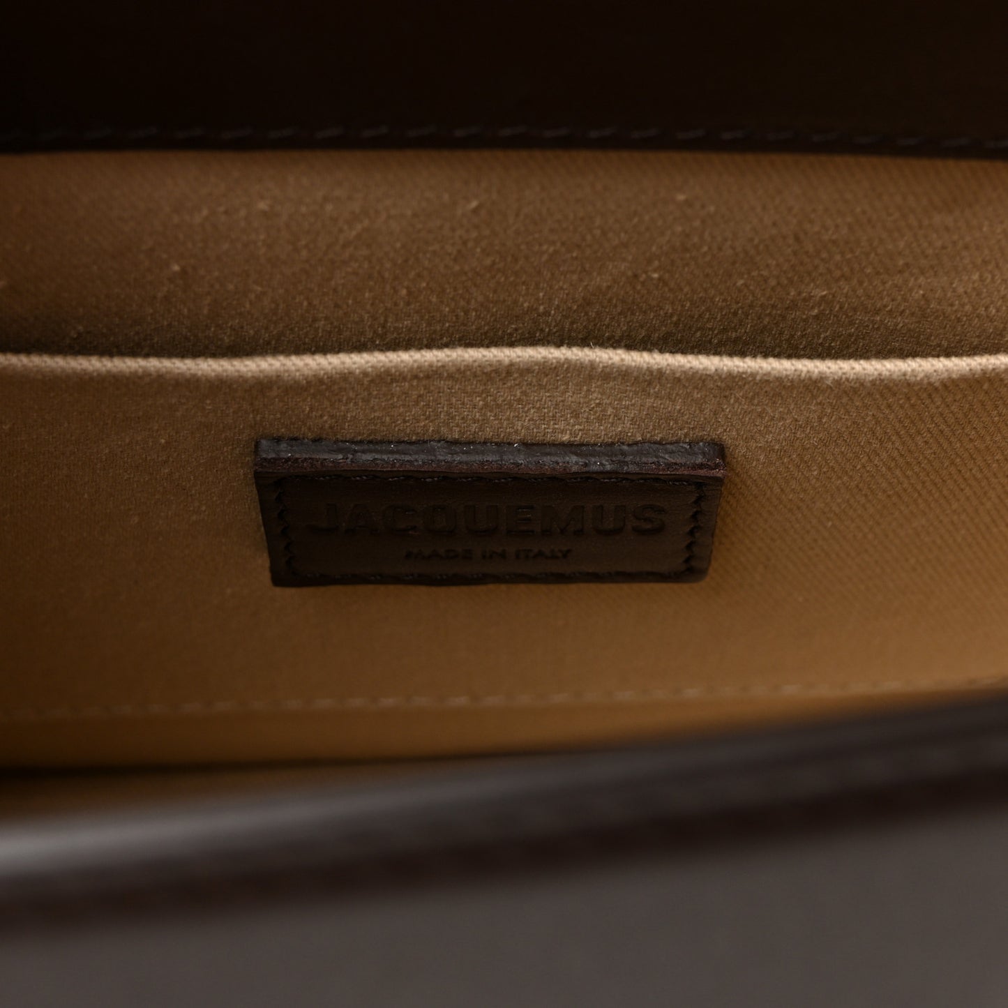 Smooth Calfskin Le Grand Chiquito Dark Brown